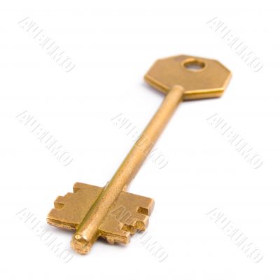 old golden key