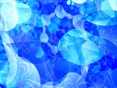 blue abstract background