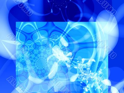 blue abstract background