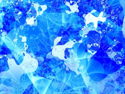 blue abstract background