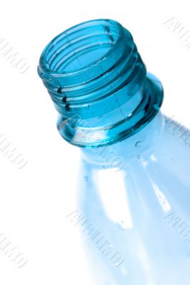 bottle with water drops