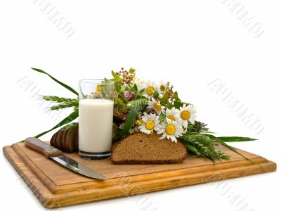 bread milk and camomile