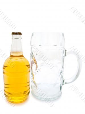 beer and glass