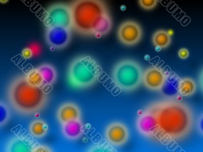 Fun bubbles illustration