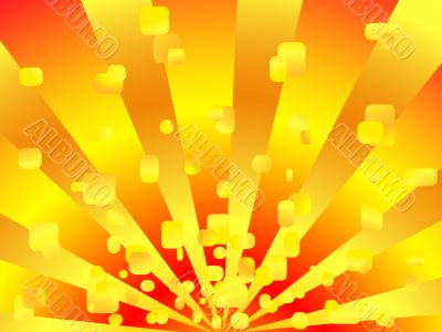 orange abstract background