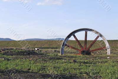 big red wheel