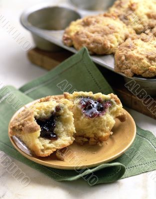 Fruit Filled Muffins