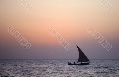 Sunset,Zanzibar