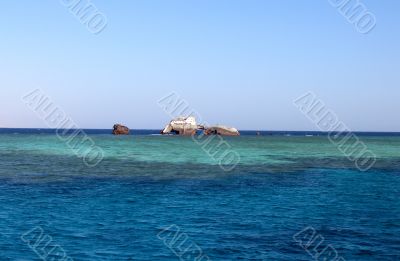 Big old rusty Shipwreck