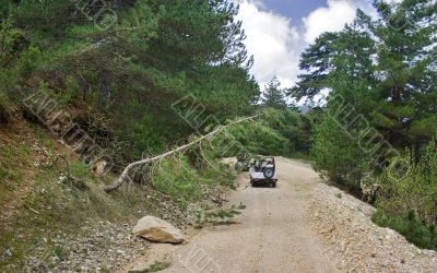 Turkey`s jeep safari