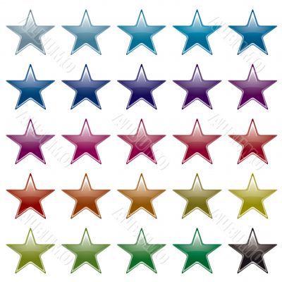 star rainbow variation