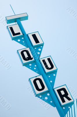 Retro Liquor Sign