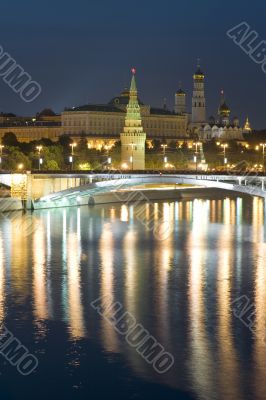 Moscow Kremlin and river