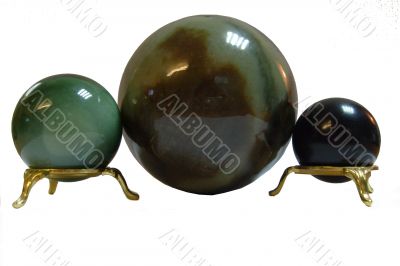 three balls
