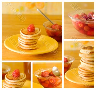 homemade pancakes