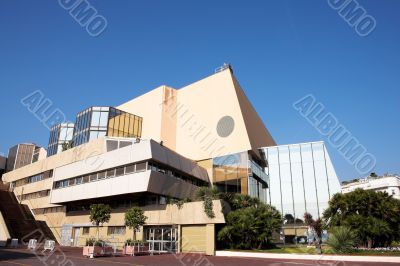 Modern building in Cannes