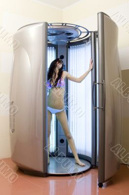 vertical sunbeds