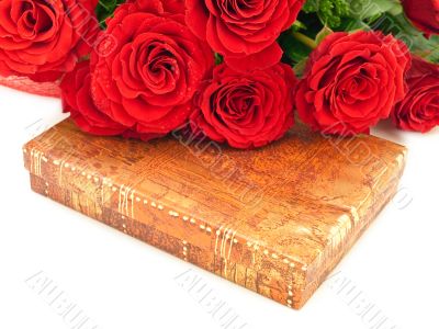 roses and gift