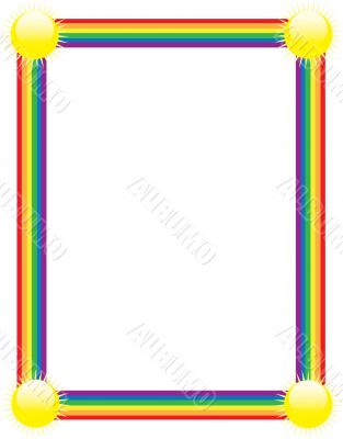 Rainbow Border