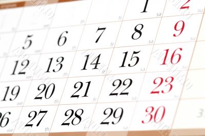 Calendar