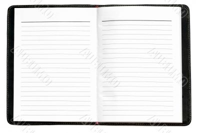 Blank notebook