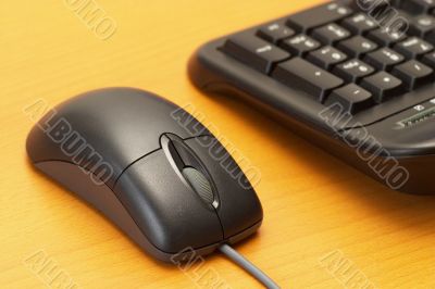 Mouse and keyboard