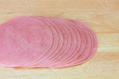 slices of ham