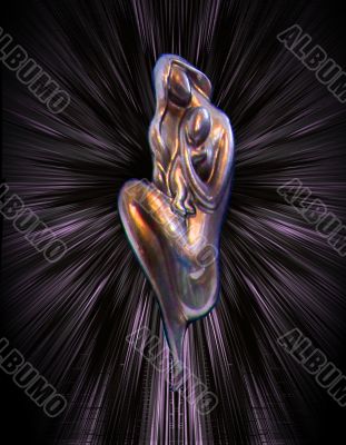 woman with child