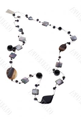 beads on white