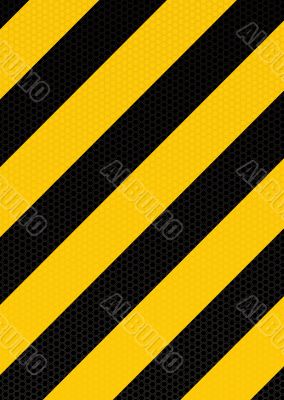 traditional warning stripe