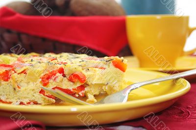 Omelet for father`s day