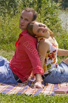 Couple at the park