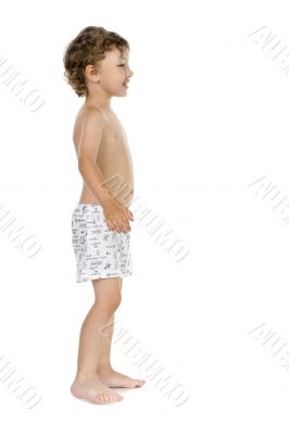 Boy in pants
