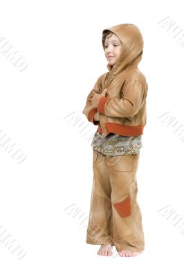 boy on white