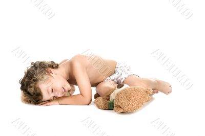 sleeper little boy