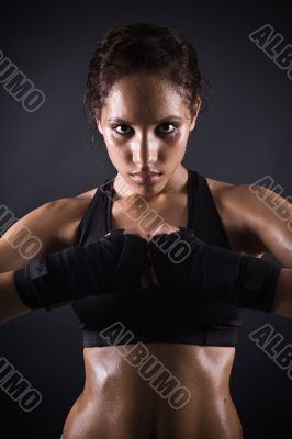 boxer girl