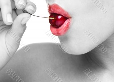 Cherry lips