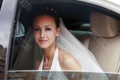 Happy bride