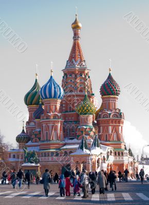 moscow red square temple vasiliy blessed