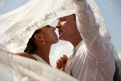 Newly married pair