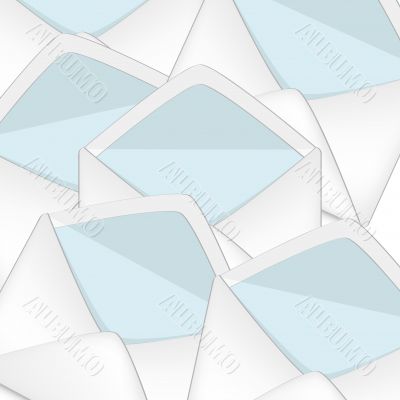 opened envelopes concept