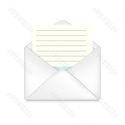 opened envelope concept