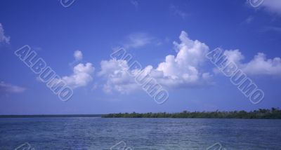Panoramic -Saona island - Dominican republic