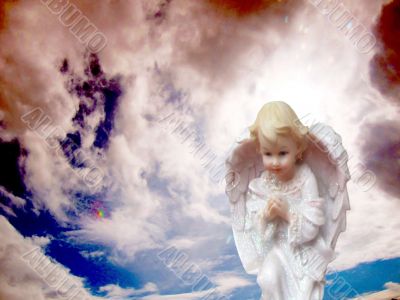 praying angel