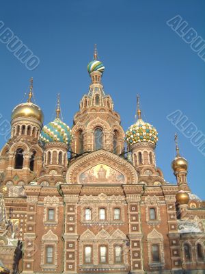 Church of the Saviour on blood St Petersburg Russia