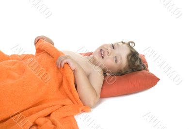 sleep little boy