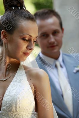 Newly married pair