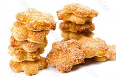 stacks of cookies