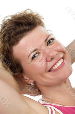 Portrait woman closeup