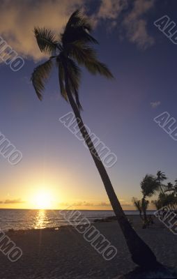Sunset - Bayahibe beach - Dominican republic